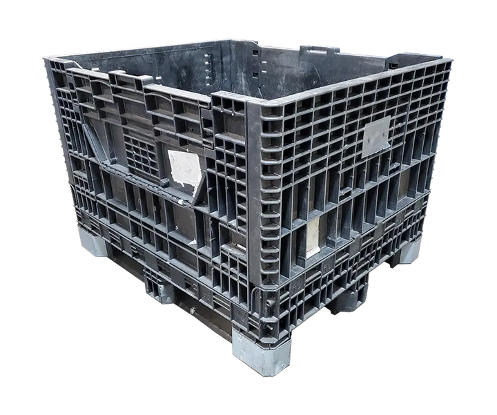 40x48x34 Used Collapsible Bulk Container (2 Doors)