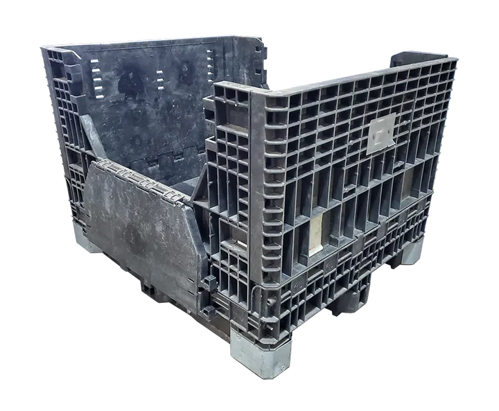 40x48x34 Used Collapsible Bulk Container (2 Doors)
