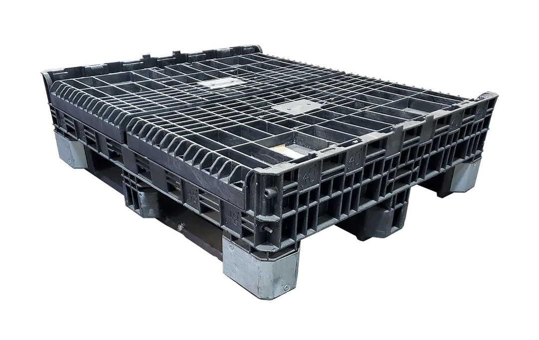 40x48x34 Used Collapsible Bulk Container (2 Doors)