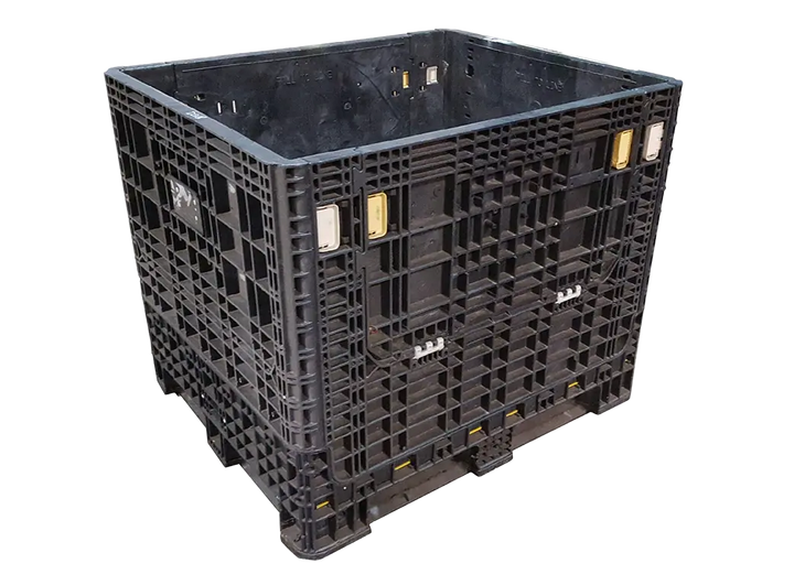 40x48x39 Used Collapsible Bulk Container (2 Doors)