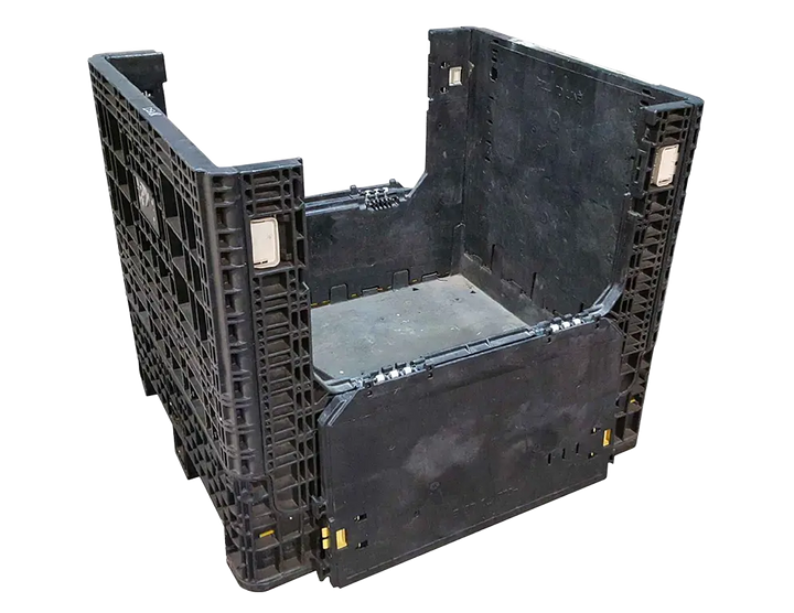 40x48x39 Used Collapsible Bulk Container (2 Doors)