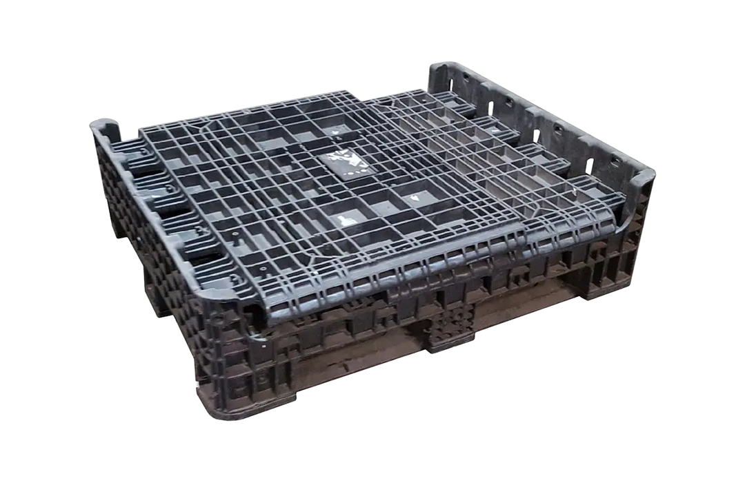40x48x39 Used Collapsible Bulk Container (2 Doors)