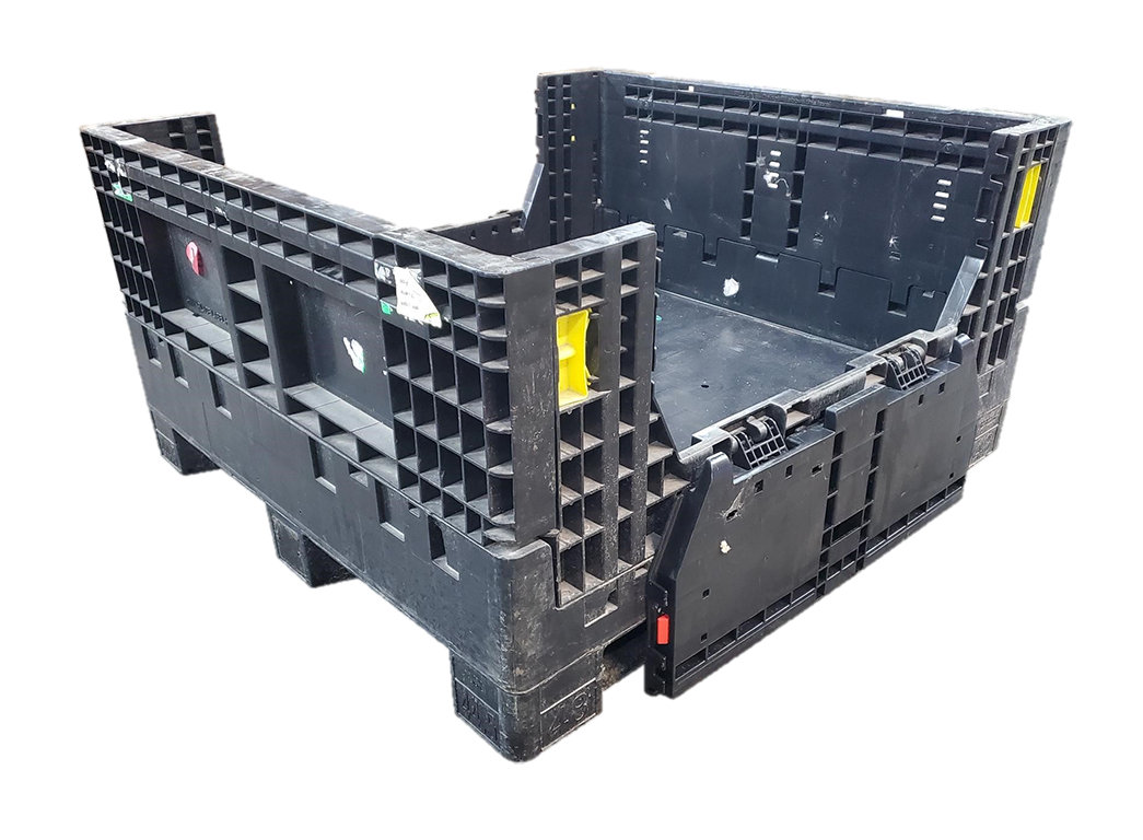 45x48x25 Used Collapsible Bulk Container (2 Door)