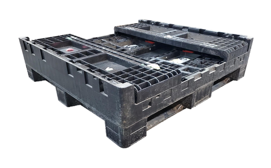 45x48x25 Used Collapsible Bulk Container (2 Door)