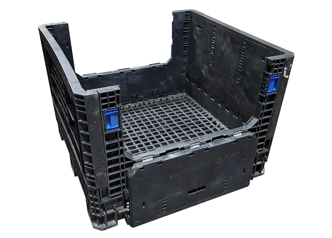 45x48x34 Used Collapsible Bulk Container (2 Doors)