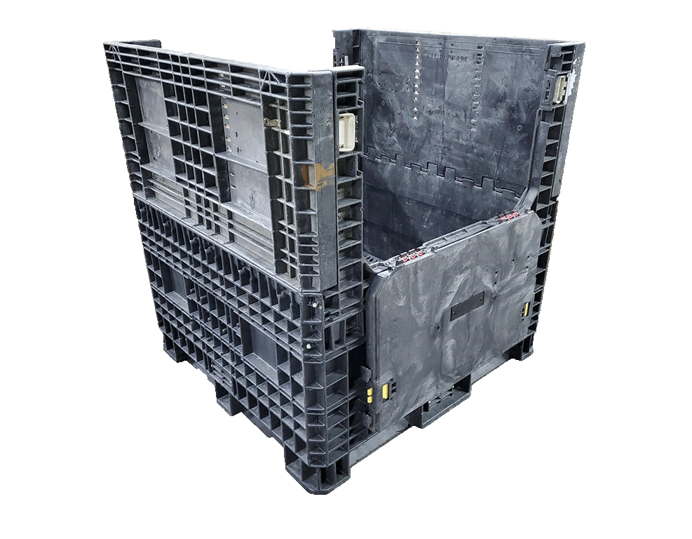 45x48x50 Used Collapsible Bulk Container (2 Doors)