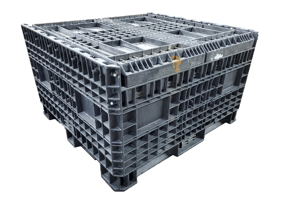 45x48x50 Used Collapsible Bulk Container (2 Doors)