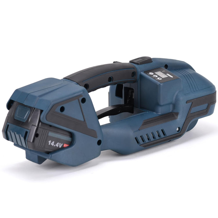 Electric Strapping Machine with LCD Screen Tool Portable Baler for 1/2-5/8 in PP PET Straps