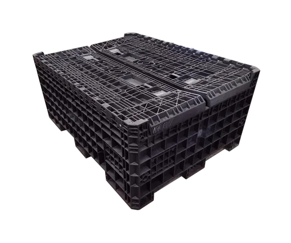65 x 48 x 50 Used Extended Length Collapsible Bulk Container