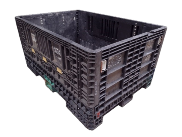 70 x 48 x 34 Used Extended Length Collapsible Bulk Container
