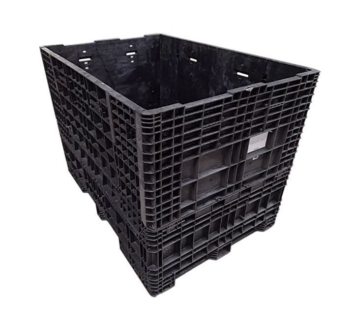 70 x 48 x 50 Used Extended Length Collapsible Bulk Container