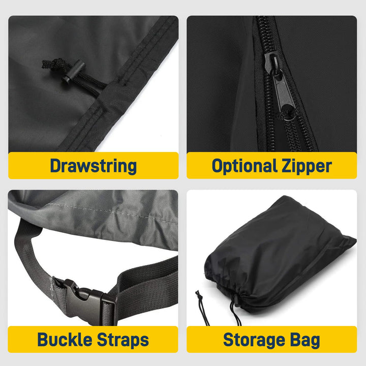 Custom Size Dust Cover, Tailor-made to Measure Heavy Duty 600D Waterproof Storage Cover, Bespoke Odd Shaped Protective Cover Fitted for Printer, Patio Furniture, Equipment, Appliance, Outdoor AC Units