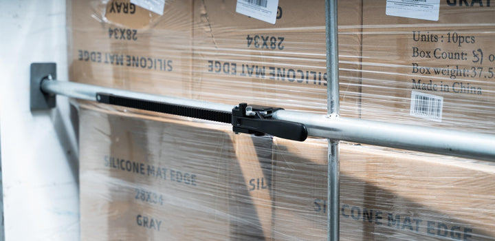 Heavy-Duty Adjustable Load Lock Bars for Trailers - Pack of 4