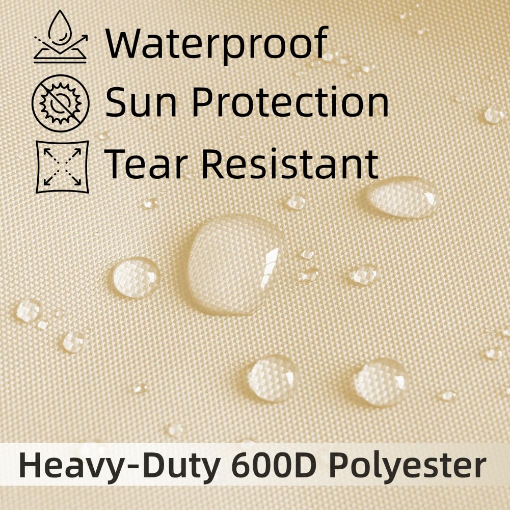 Custom Size Dust Cover, Tailor-made to Measure Heavy Duty 600D Waterproof Storage Cover, Bespoke Odd Shaped Protective Cover Fitted for Printer, Patio Furniture, Equipment, Appliance, Outdoor AC Units