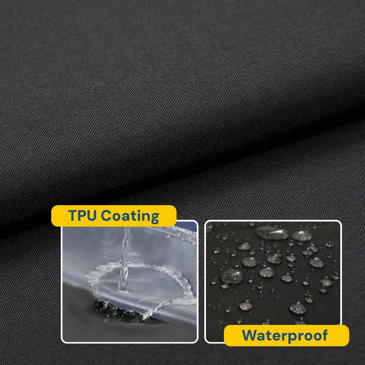 Custom Size Dust Cover, Tailor-made to Measure Heavy Duty 600D Waterproof Storage Cover, Bespoke Odd Shaped Protective Cover Fitted for Printer, Patio Furniture, Equipment, Appliance, Outdoor AC Units