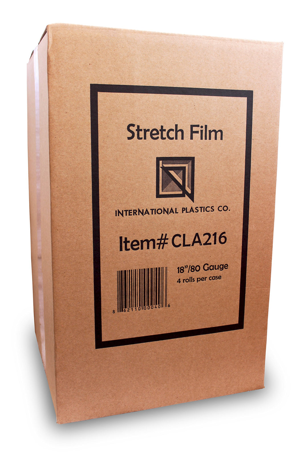 18" Stretch Film/Wrap 1500 feet 7 Layers 80 Gauge Industrial Strength up to 800% Stretch 20 Microns, Box of 4