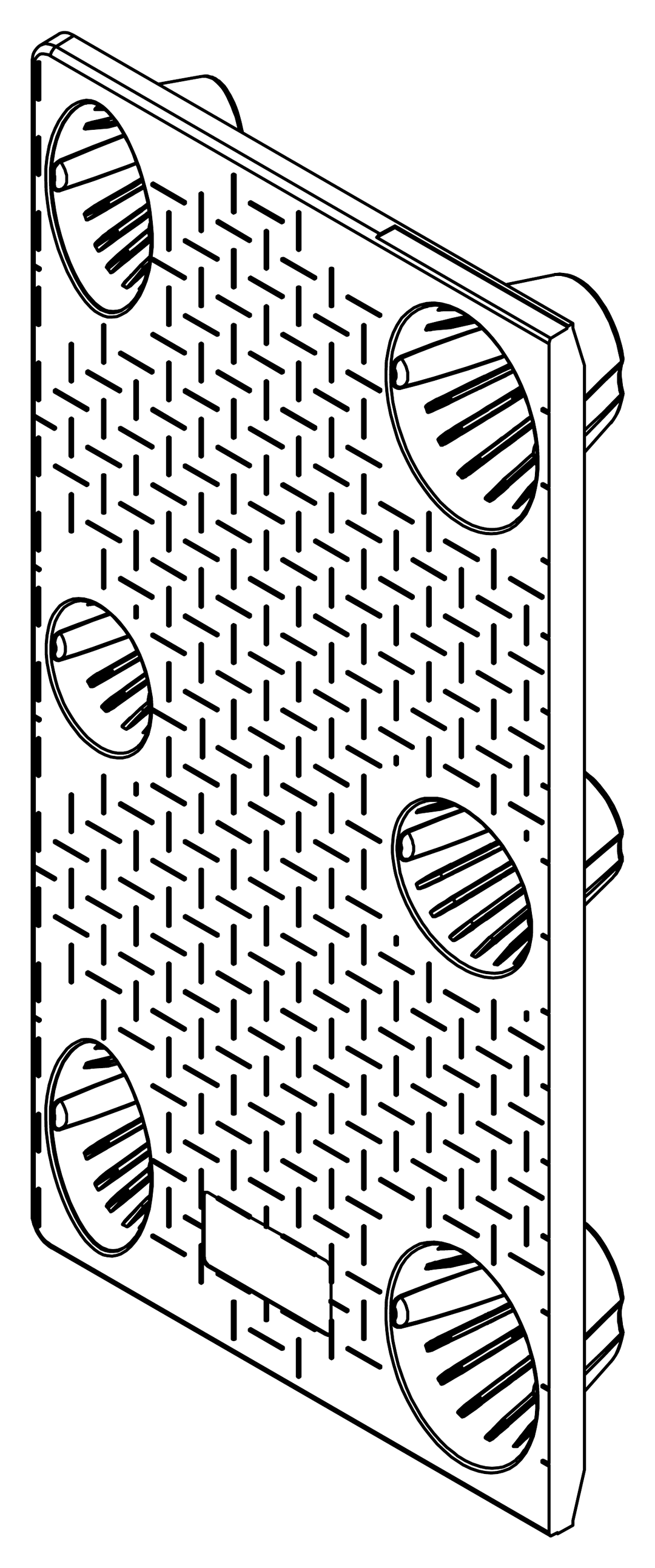 48x24 Nestable Plastic Pallet – Xtreme® Series