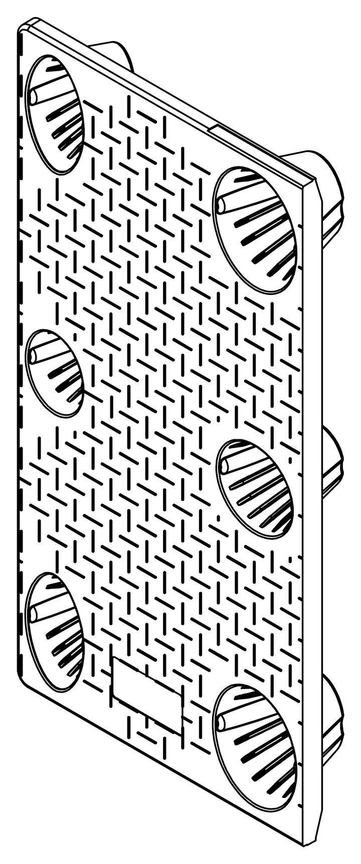 48x24 Nestable Plastic Pallet – Xtreme® Series