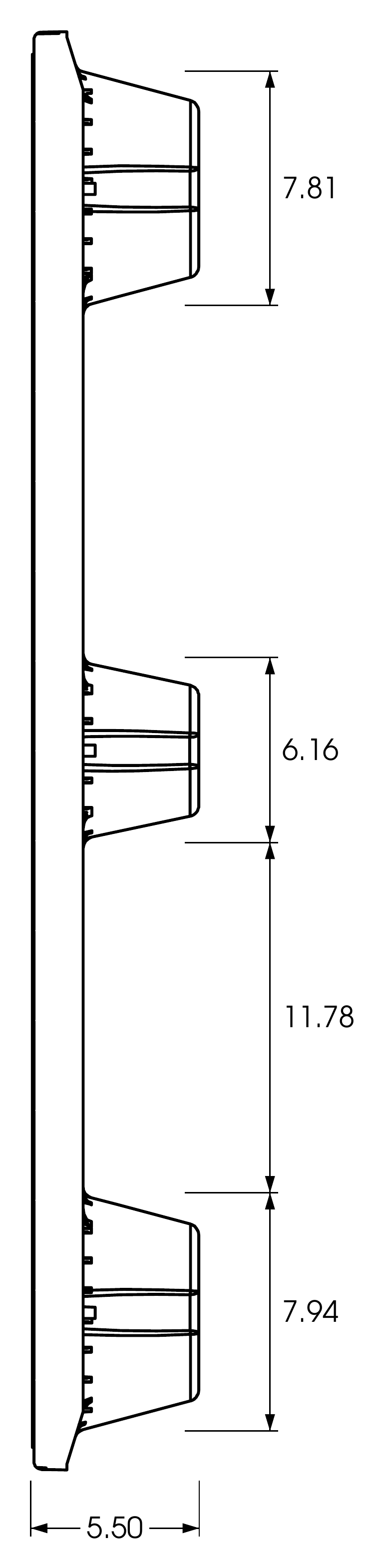 48x24 Nestable Plastic Pallet – Xtreme® Series