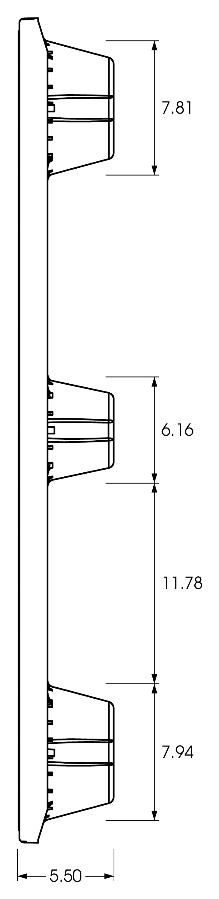 48x24 Nestable Plastic Pallet – Xtreme® Series