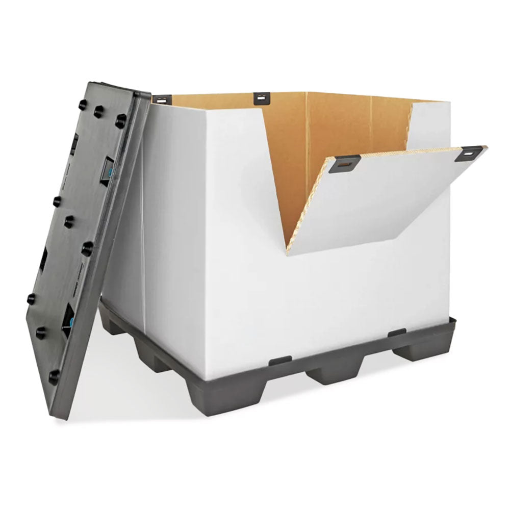 Unit Pack Box Uni-Pak 40x48x45 Sleeve Pack Container (1 drop door) – Pallets & Bins